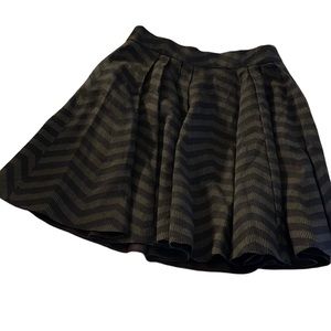 Karen Mullen Chevron Print Skirt